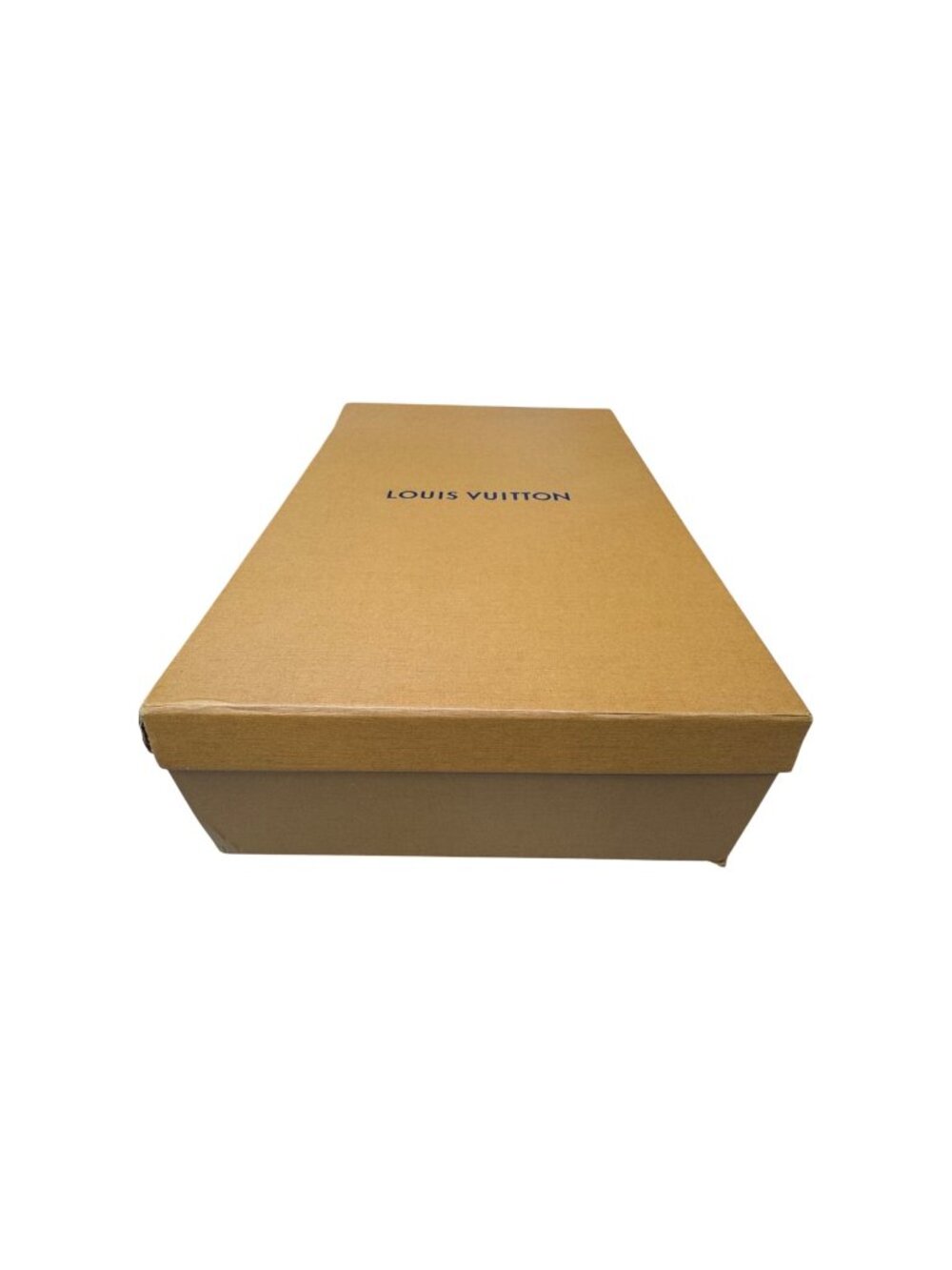 Louis Vuitton Orange Shoe Box Storage Authentic w/ Lid 12x8x4 READ Purse Handbag